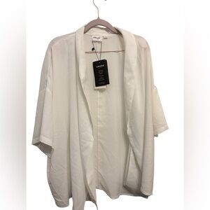 Aware Women's Classic White Cardigan